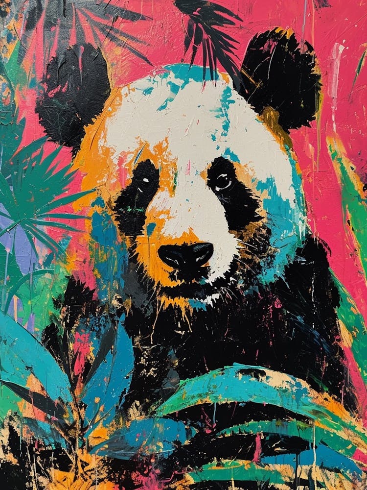 Panda Brushstrokes 3