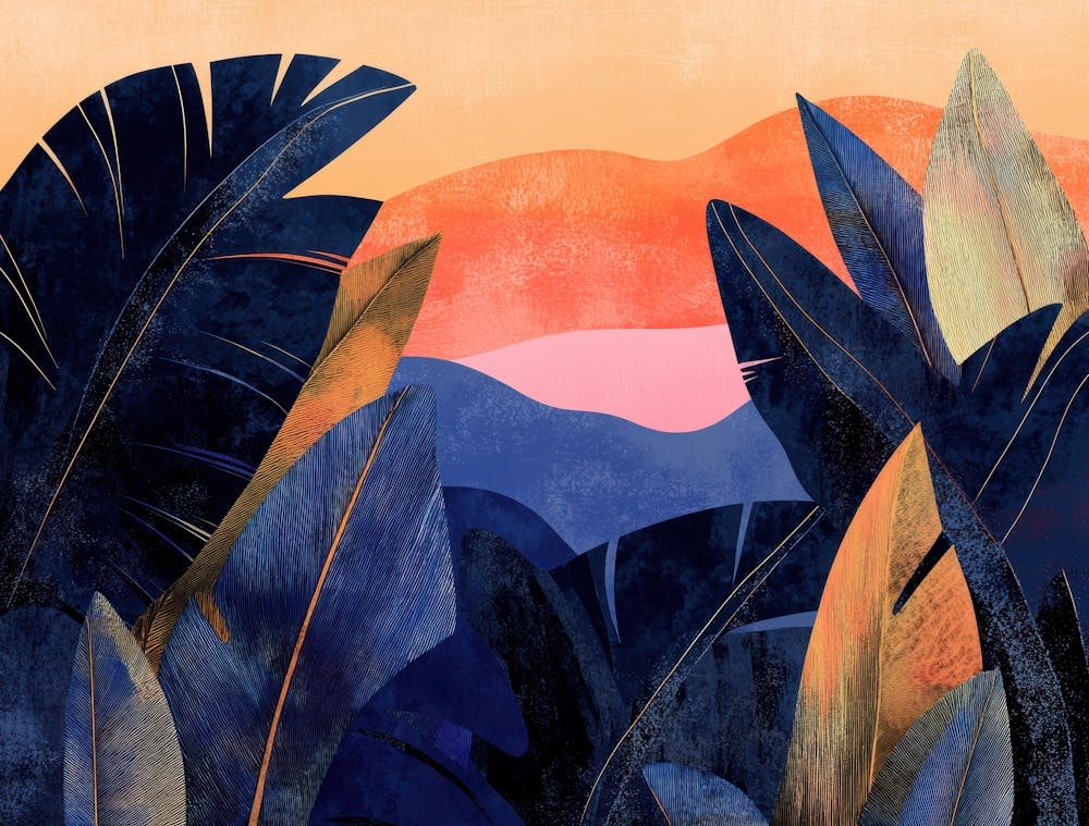 Sunset In The Jungle 3