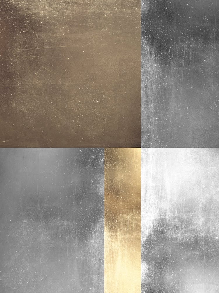 Metal and gold geometry 9