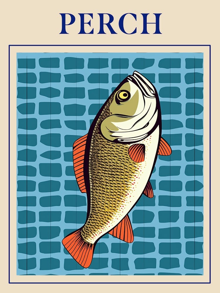 Perch Seafood Poster