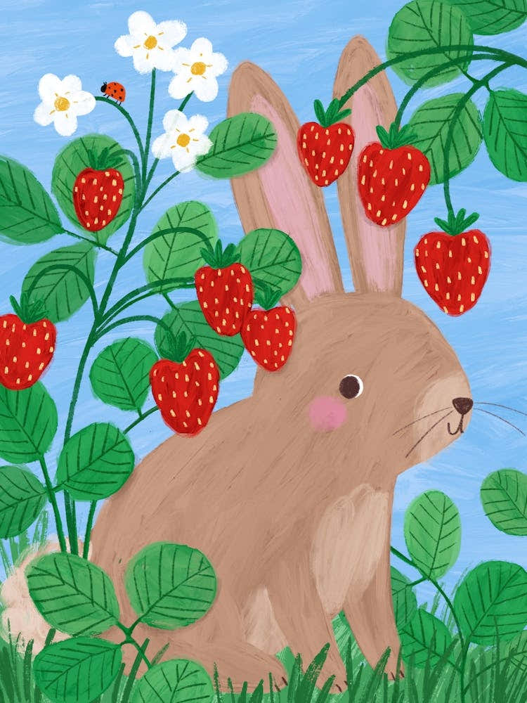 Strawberry Bunny Rabbit