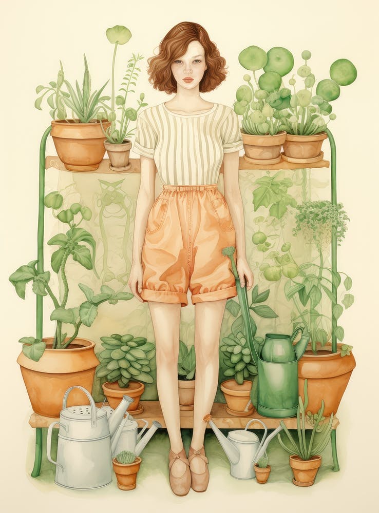 Gartenmädchen