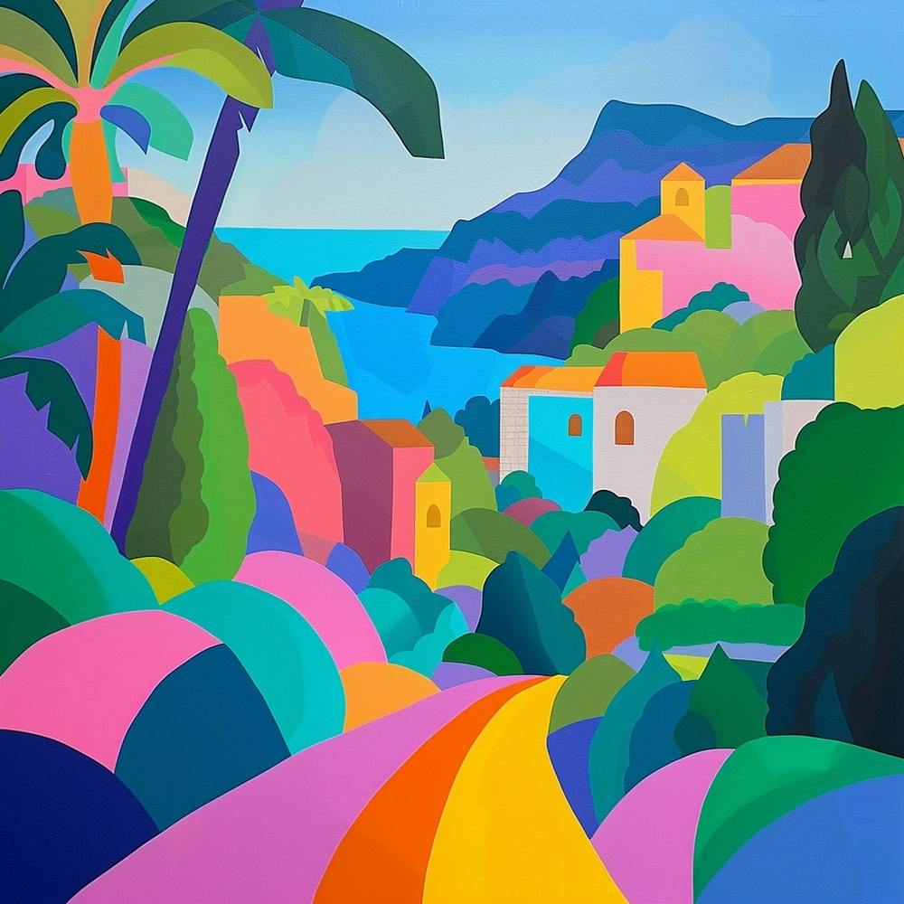 Abstract Travel Collection Monaco 5