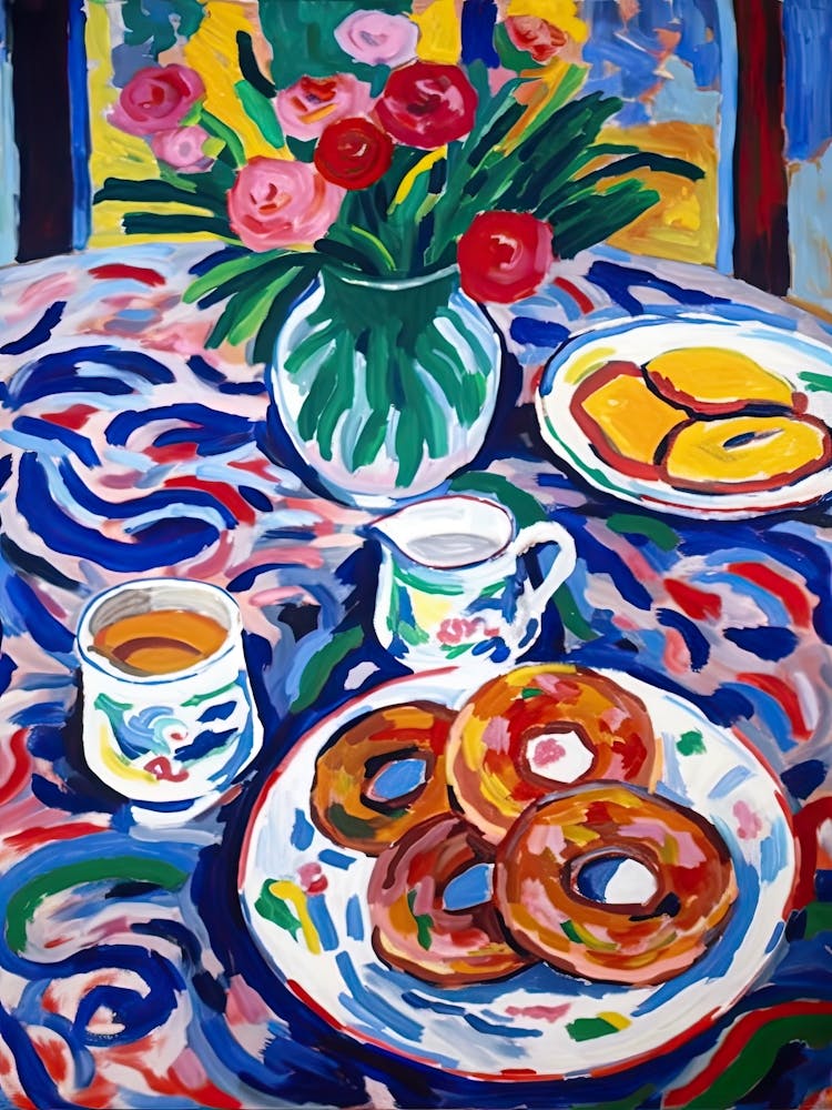 Donuts Gemälde 4