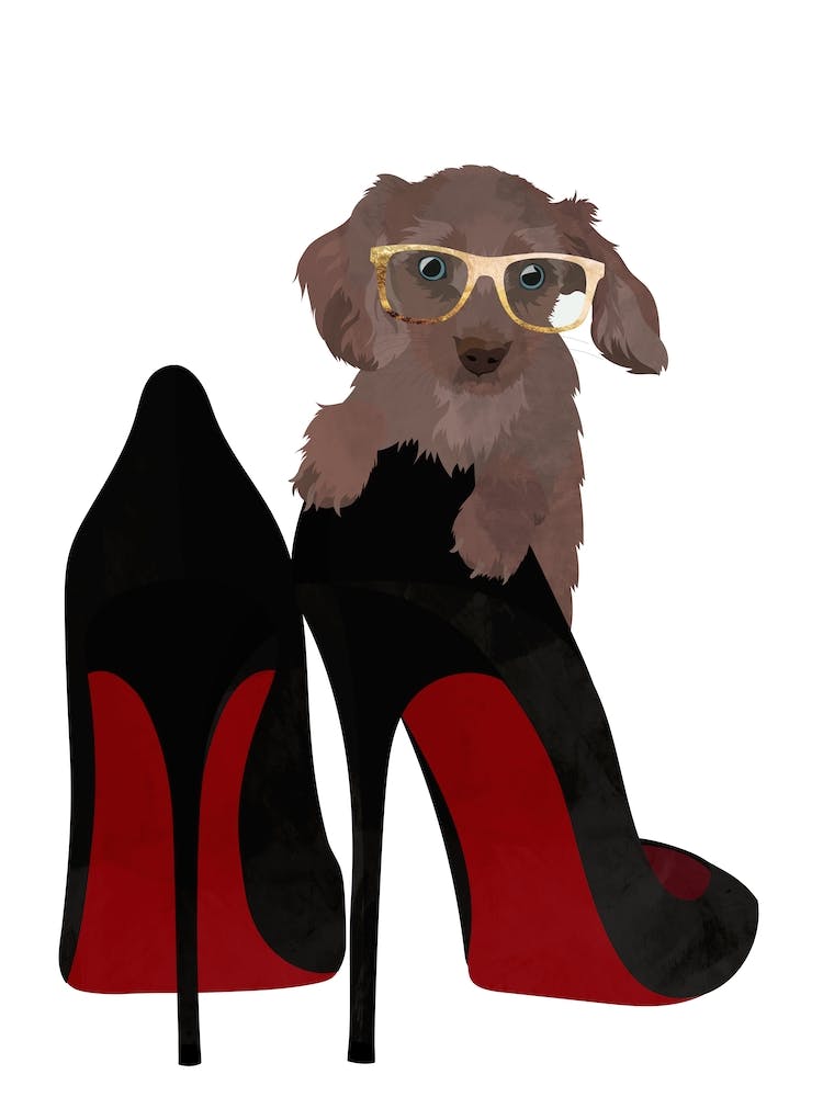 Dachshund In Heels