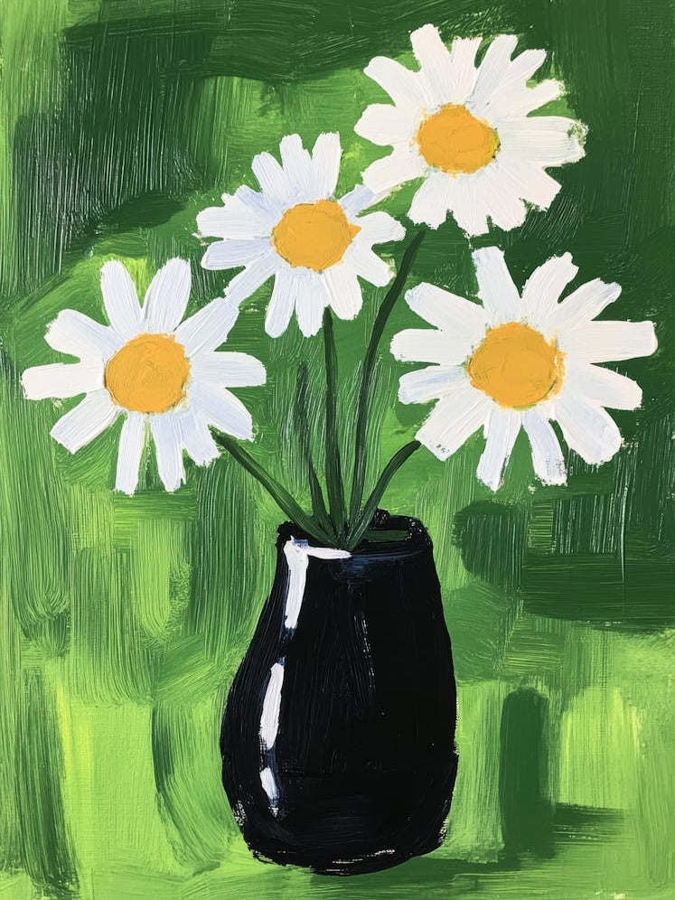 Daisies In A Vase 47