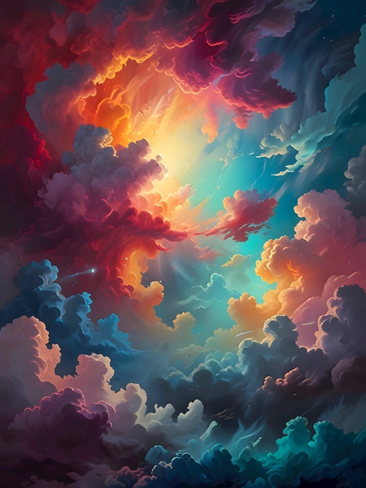 Aurora in the Clouds