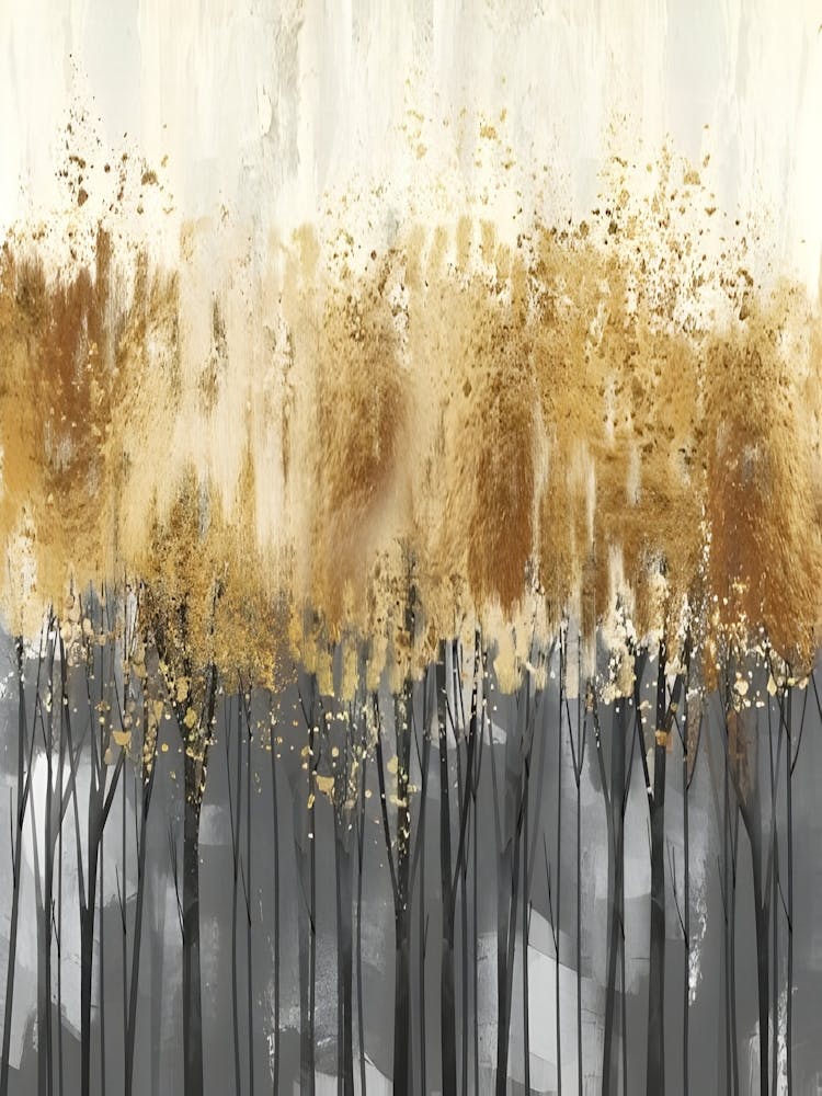 Goldene Bäume