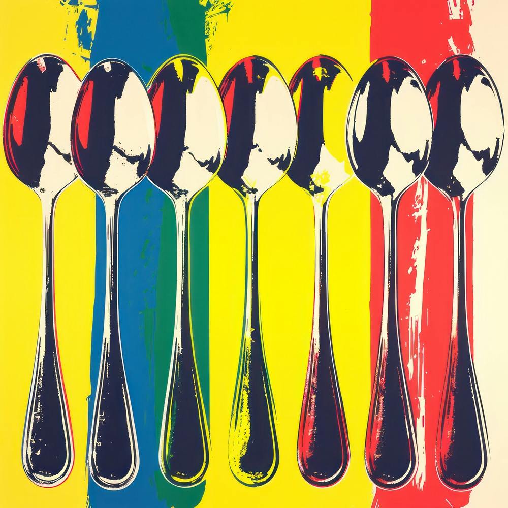 Spoons Pop Art 4