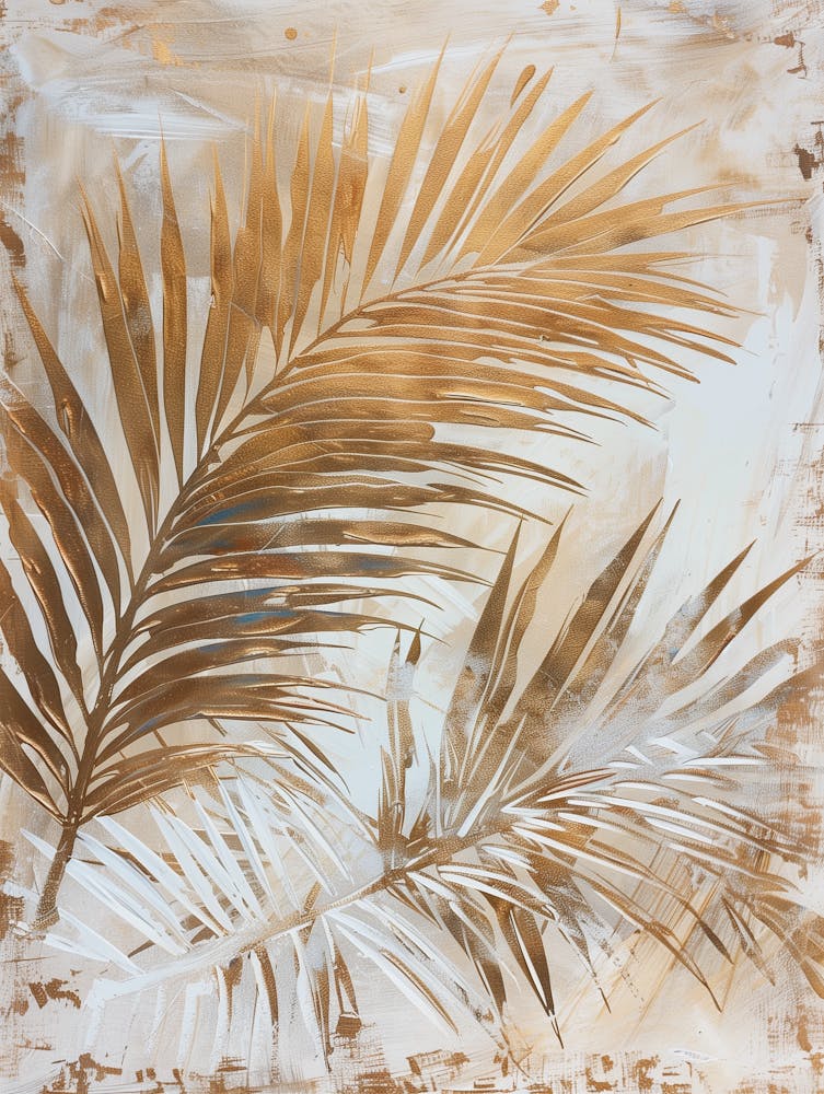 Palm Leaves Canvas