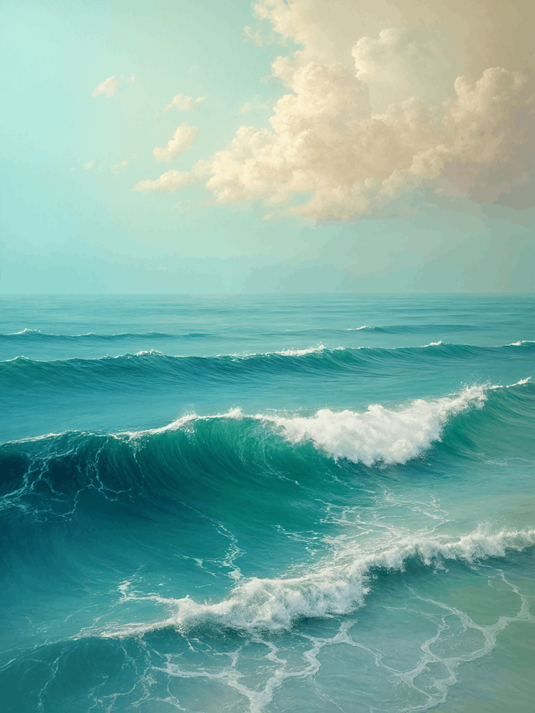 Ocean Blue Waves no2