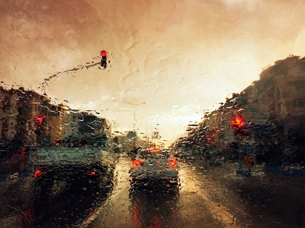 Rainy road