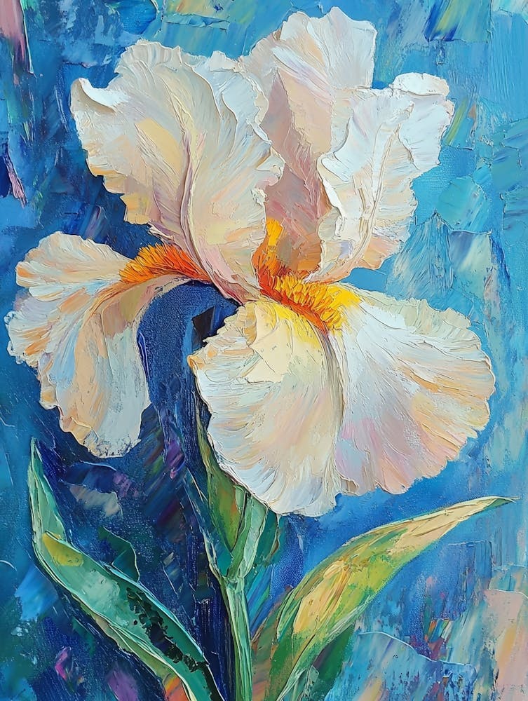 White Iris 1