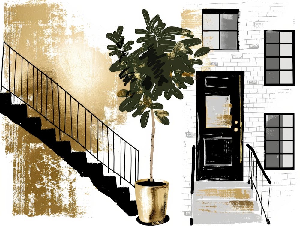 Gold And Black 90
