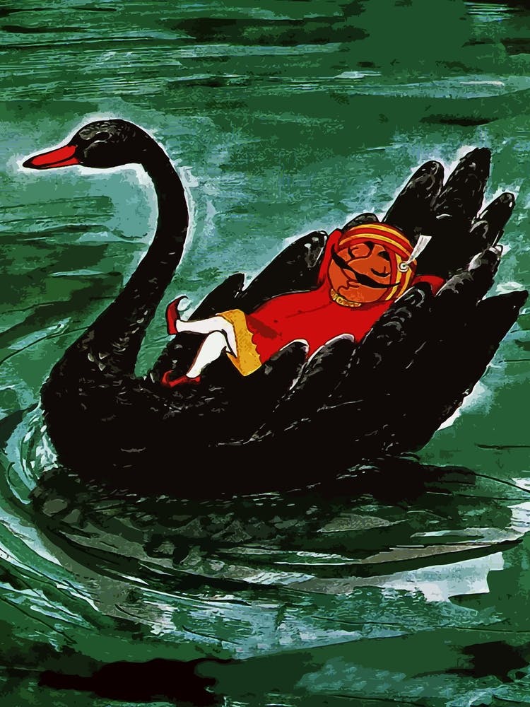 Indian, Sailing On A Big Swan