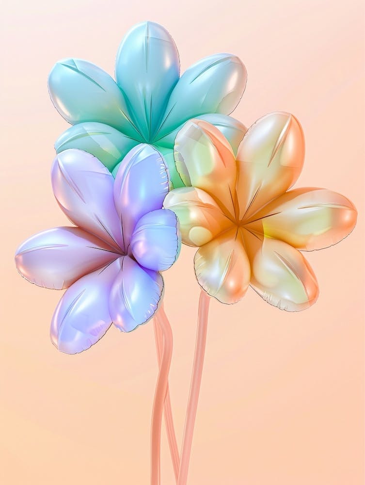 Dreamy Inflatable Flowers Love In A Mist Nigella 2