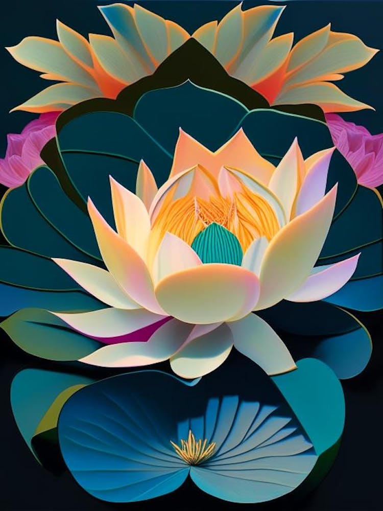Sacred Lotus Fauvism Matisse 5