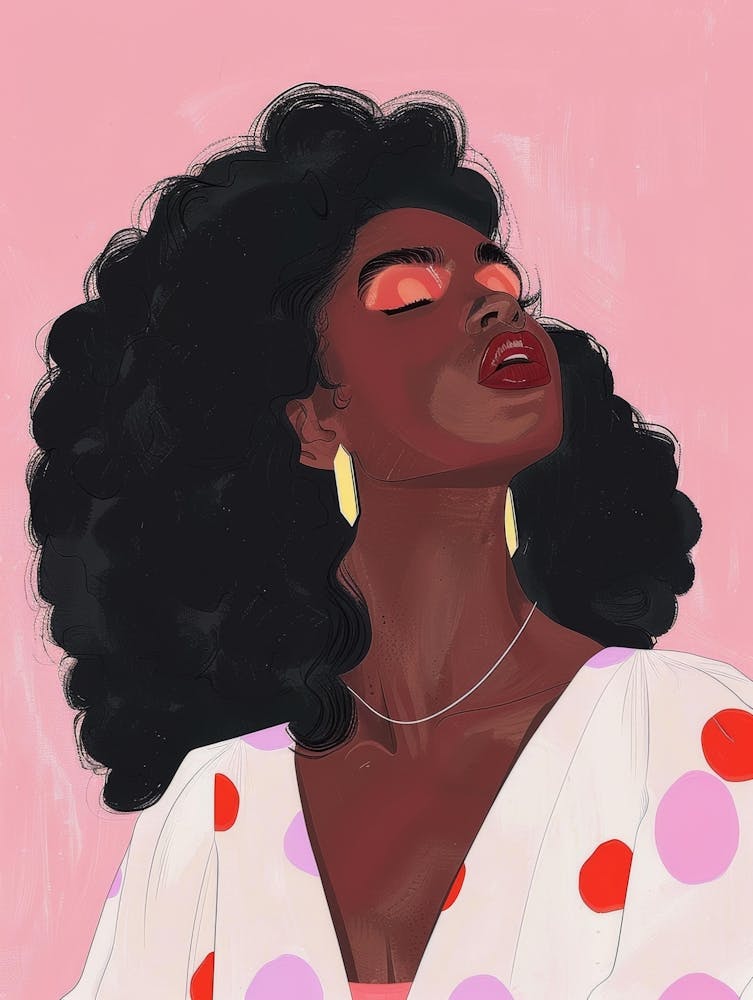 Afro Girl 50