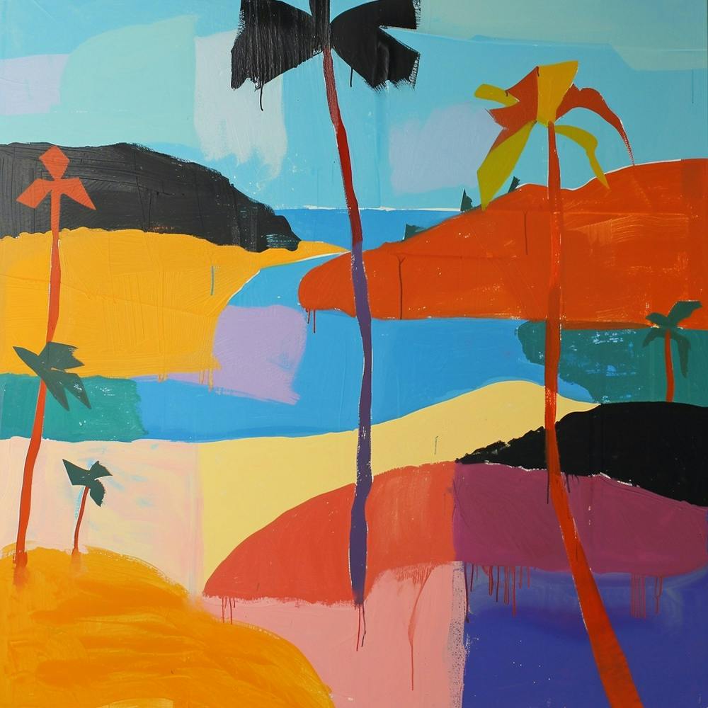 Abstract Travel Collection Dominican Republic 2