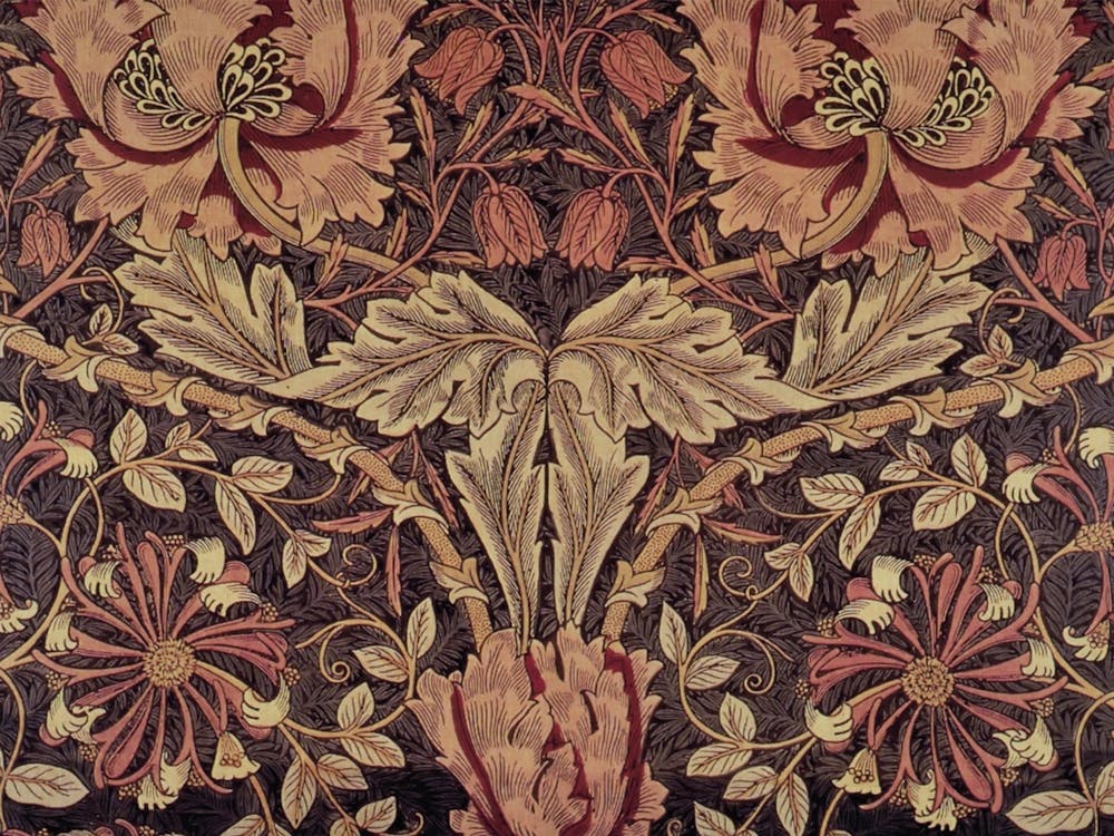 Honeysuckle 1876, William Morris