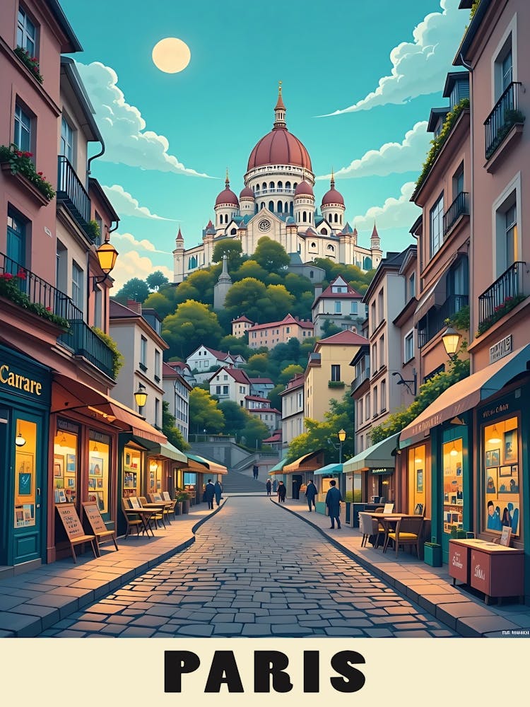 Paris Vintage Travel Poster 24