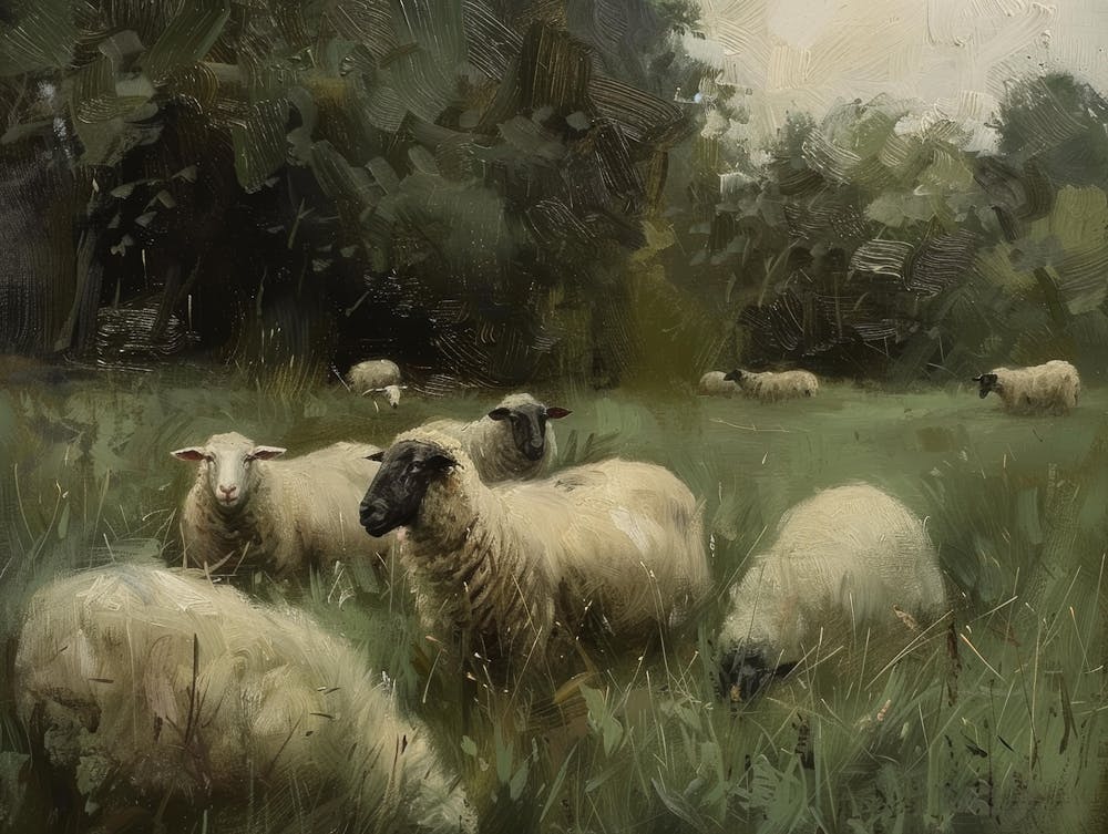 Sheep Grazing