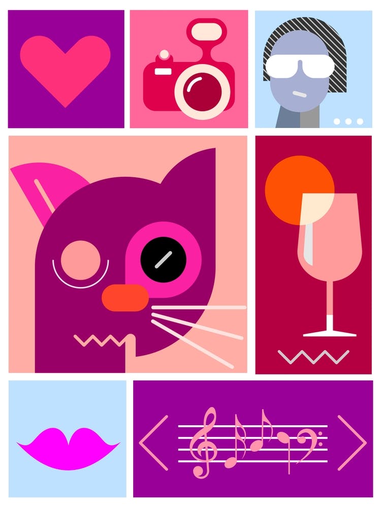 Cat And Wine