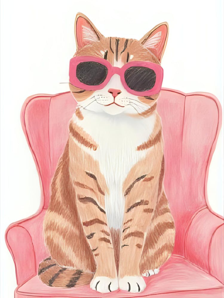 Cat In Sunglasses 1