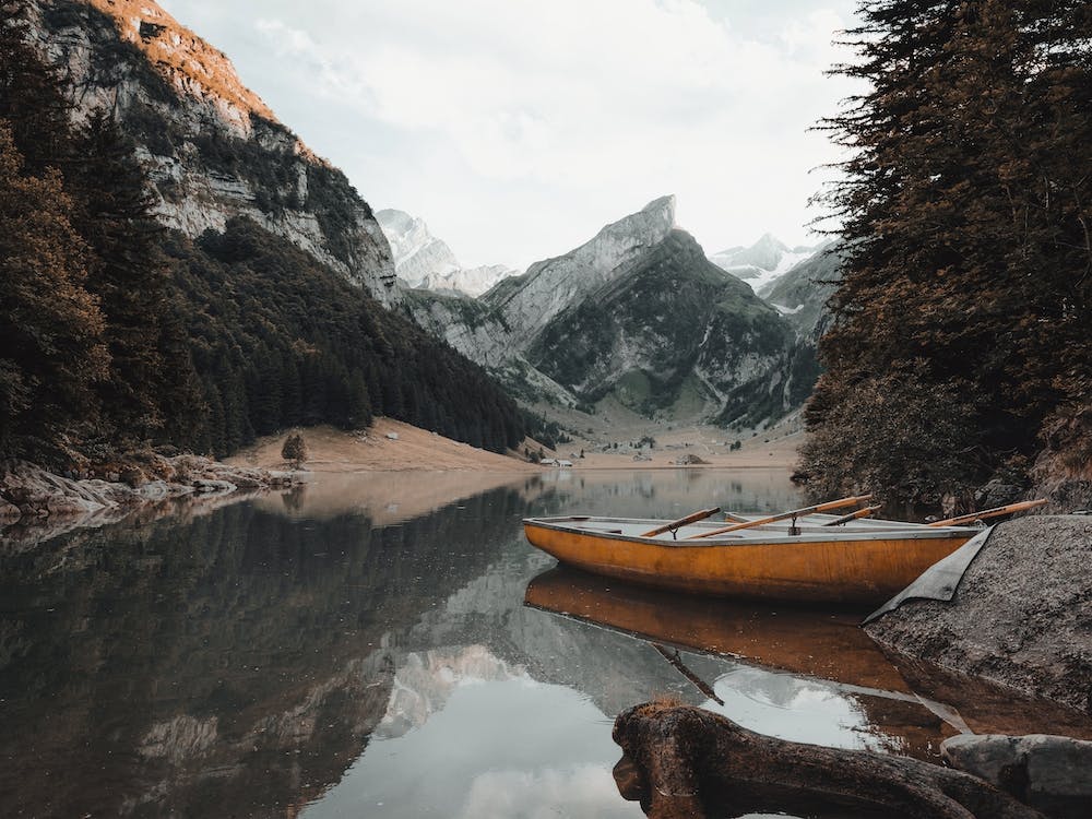 Rustic Canoe