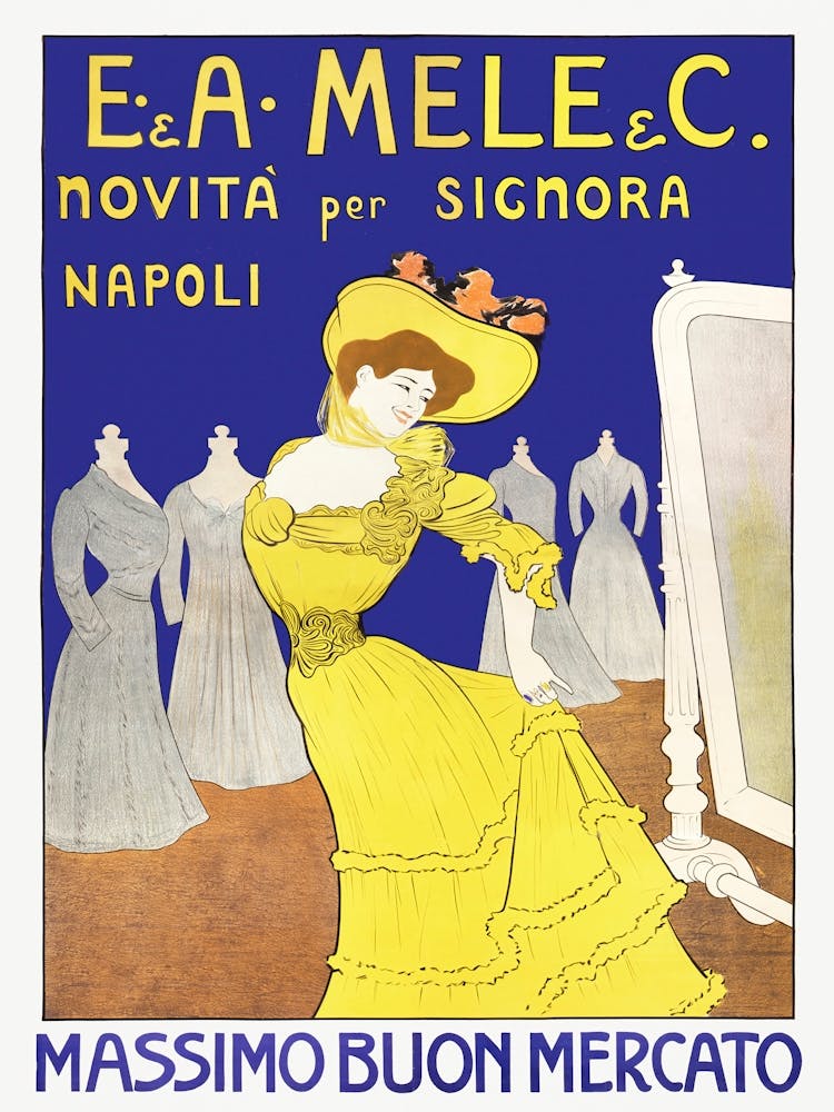 E. & A. Mele & C, Leonetto Cappiello
