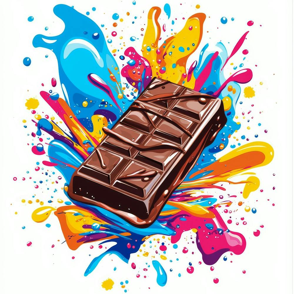 Chocolate Bar print 2