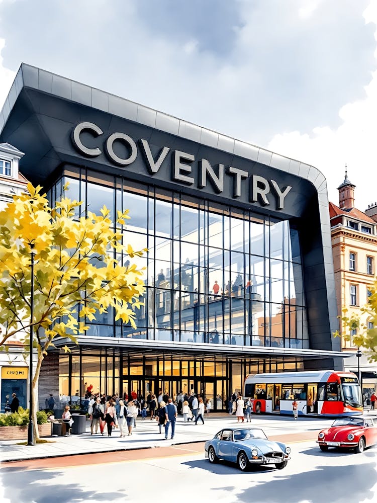 Coventry Retro Vintage Travel V 03