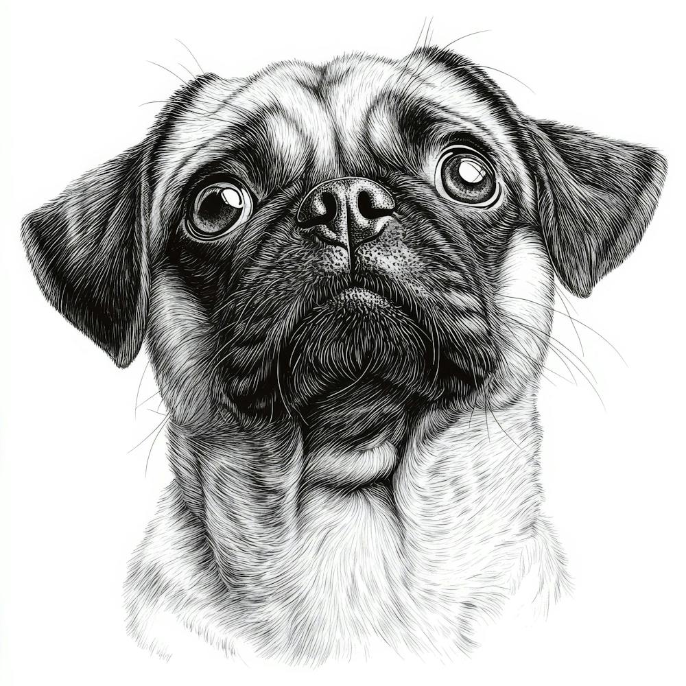 Pug Dog 1