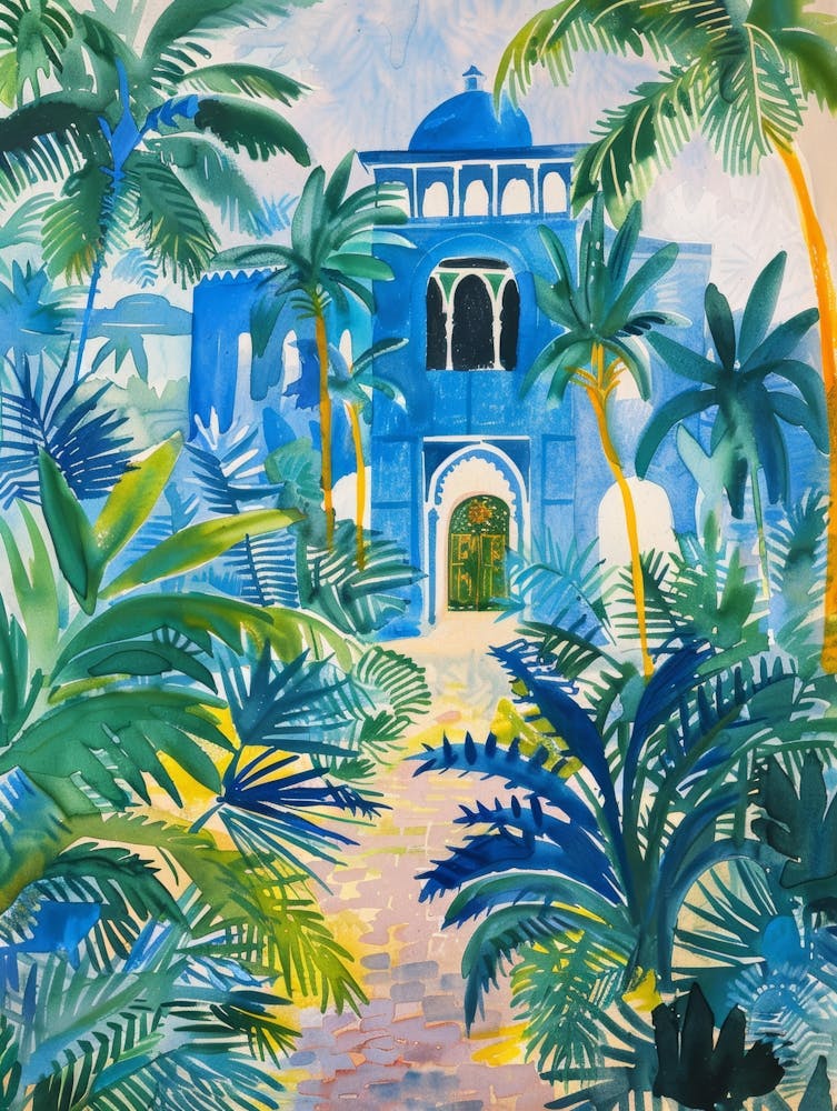 Blue Palms 1