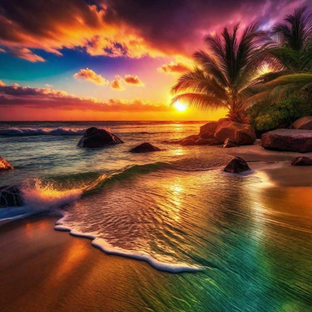 Sunset On The Beach 151
