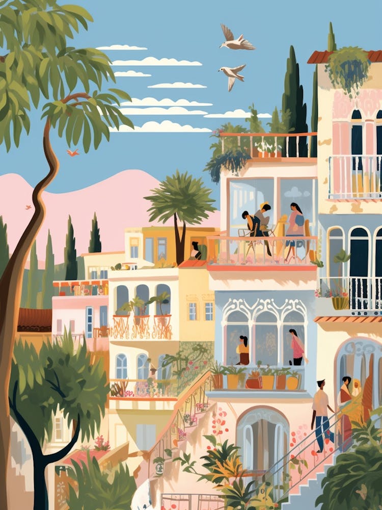 Izmir Turkey 5 Illustration