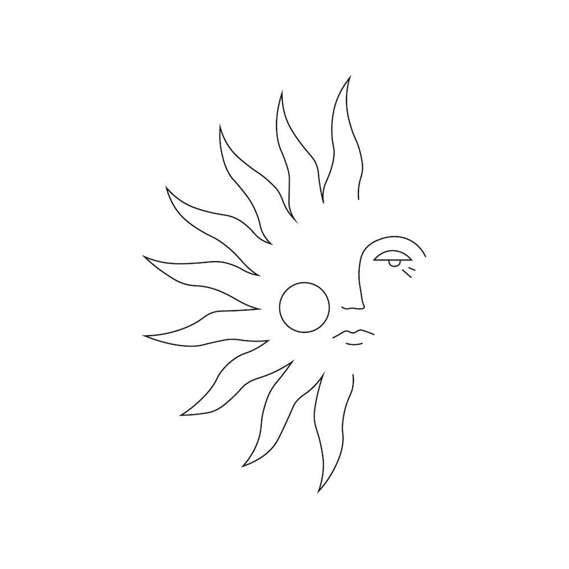 Soleil White Square