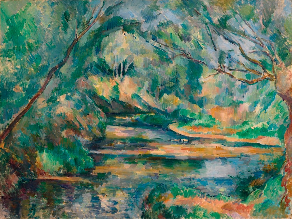 The Brook, Paul Cézanne