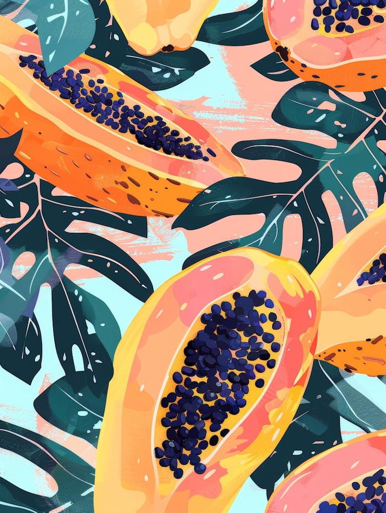 Papaya Pattern
