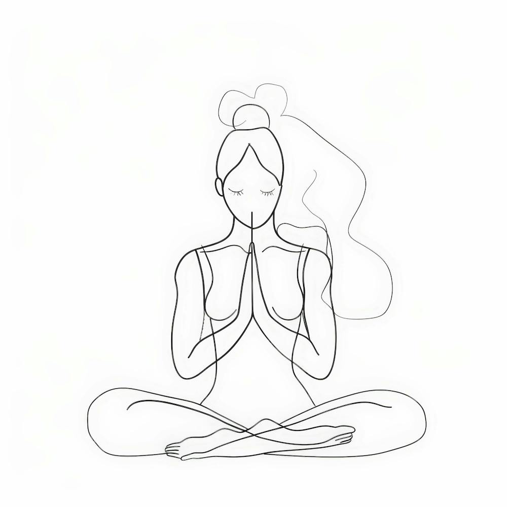 Yogi Woman Meditating