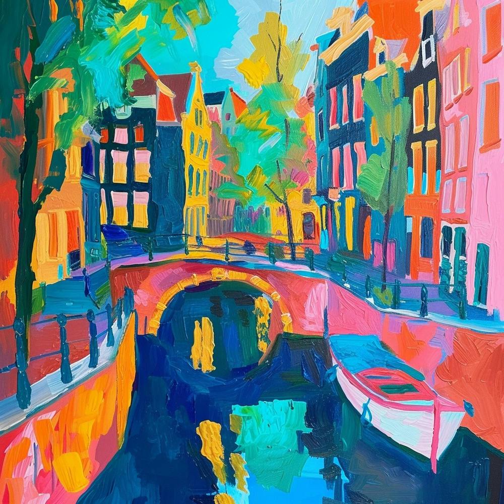 Abstract Travel Collection Amsterdam Netherlands 4