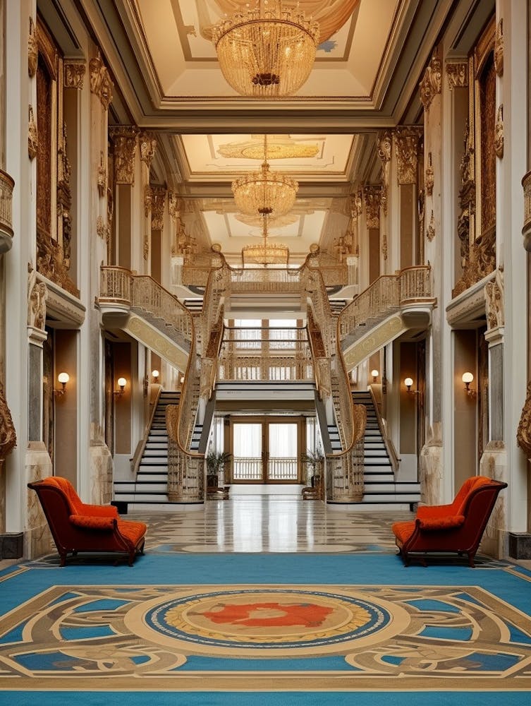 Dolmabahe Palace Pixel Art 2