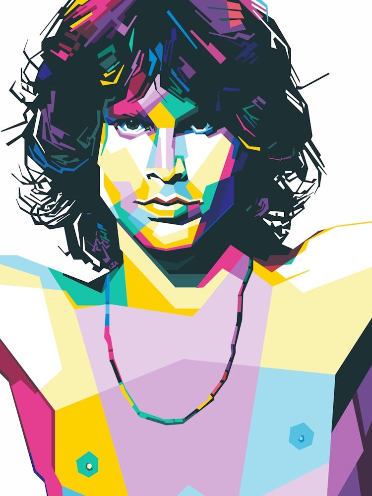 Jim Morrison Fanart WPAP