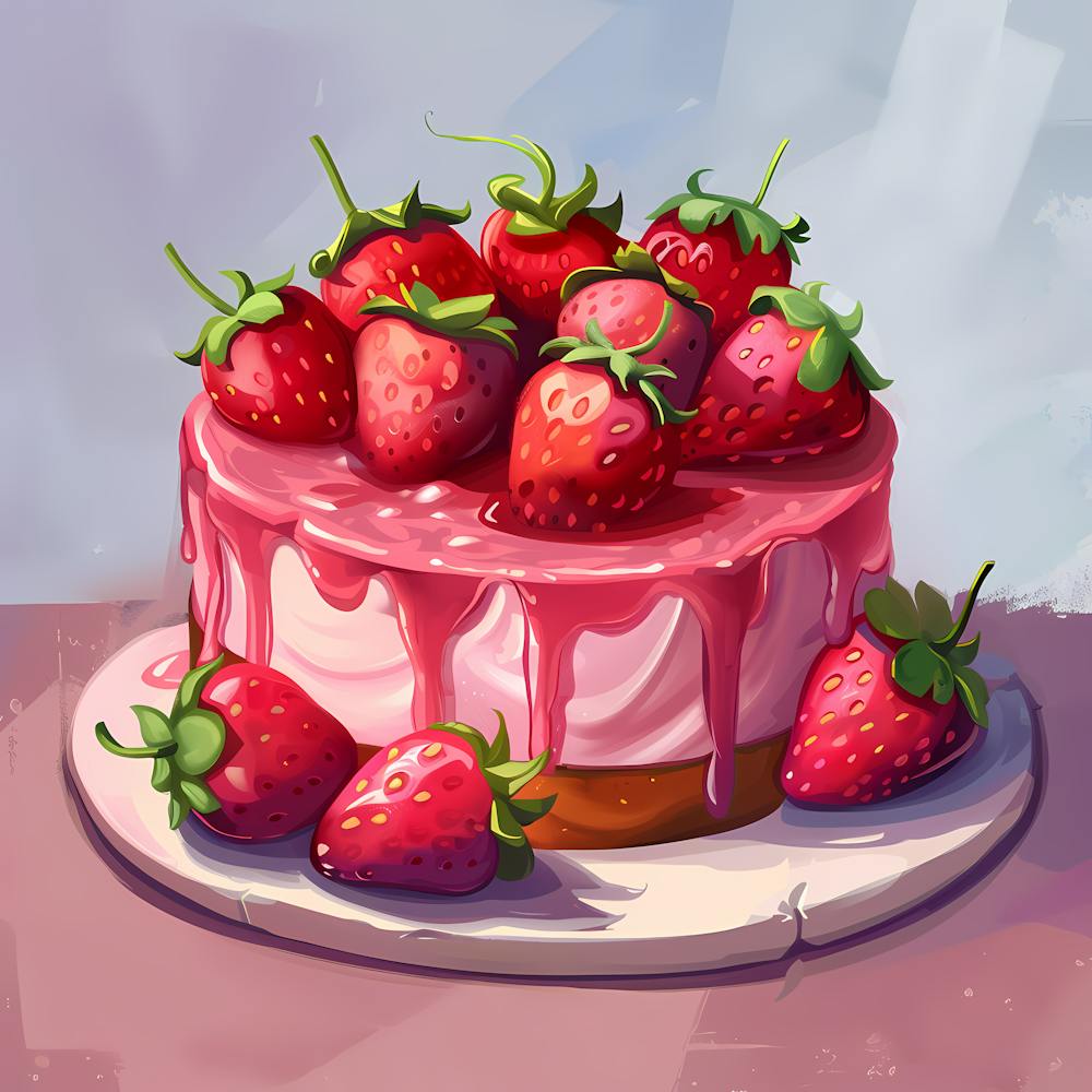 Strawberry Cake