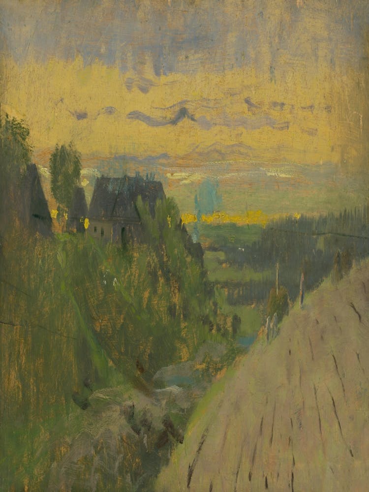 Village At Sunset