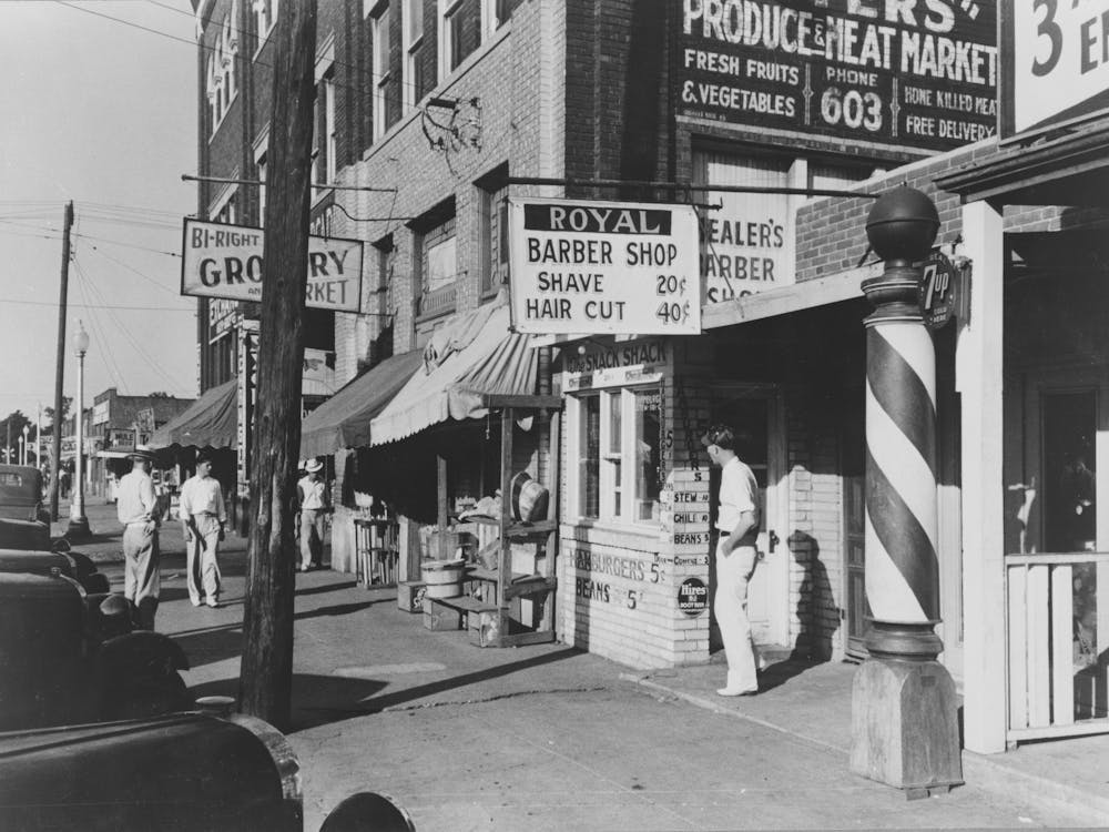 Straßenszene, Muskogee, Oklahoma Von Russell Lee