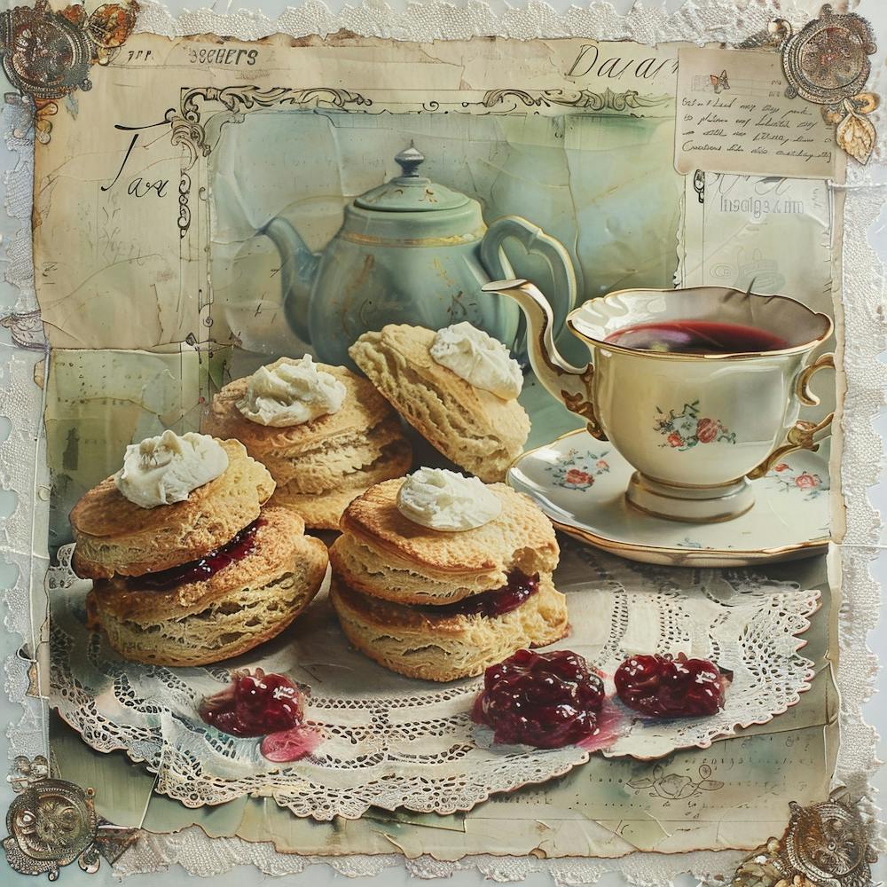 Scones With Jam 1