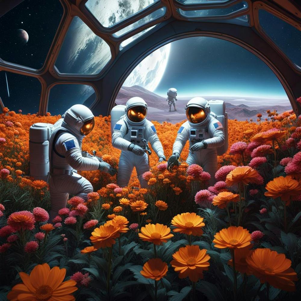 Space Flowers