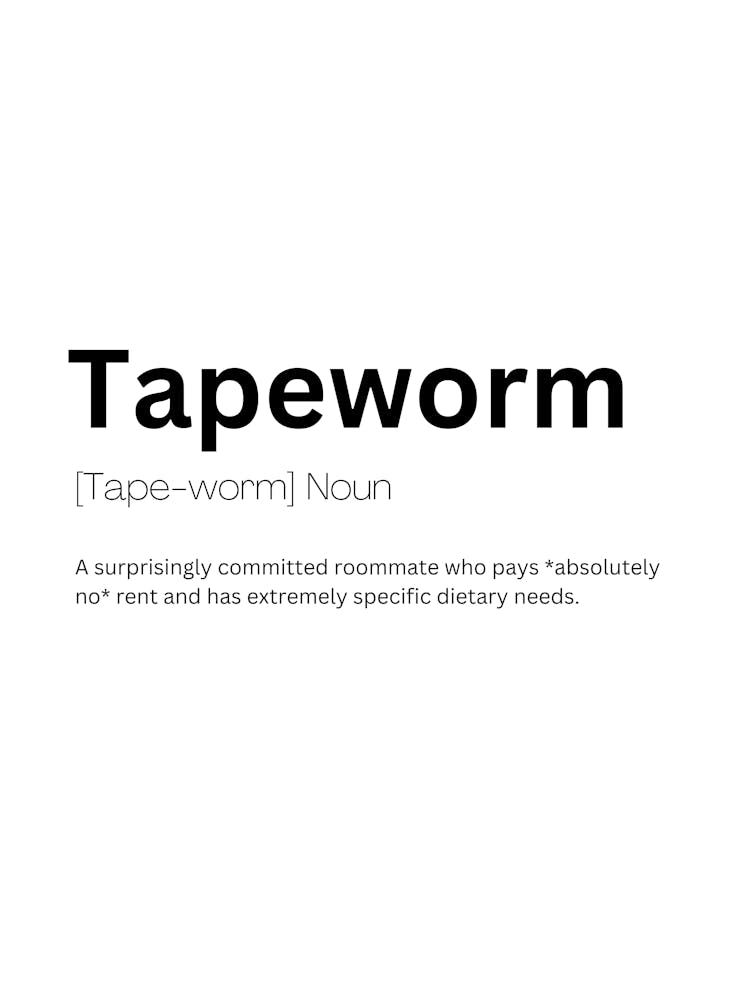 Tapeworm Definition Meaning