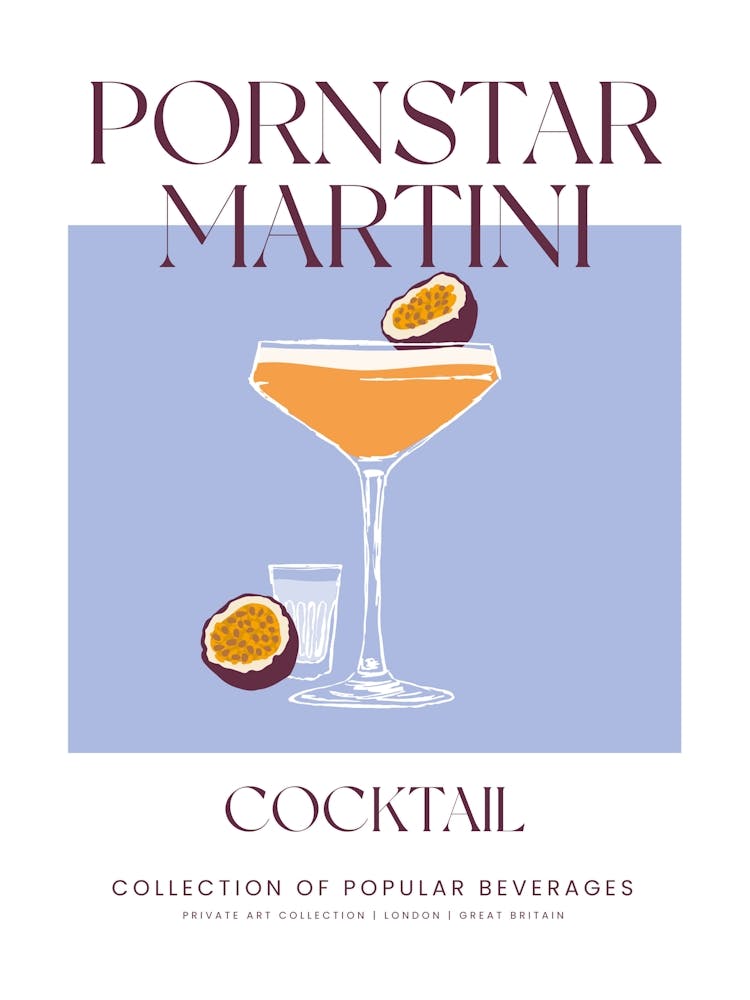 Pornstar Martini Cocktail